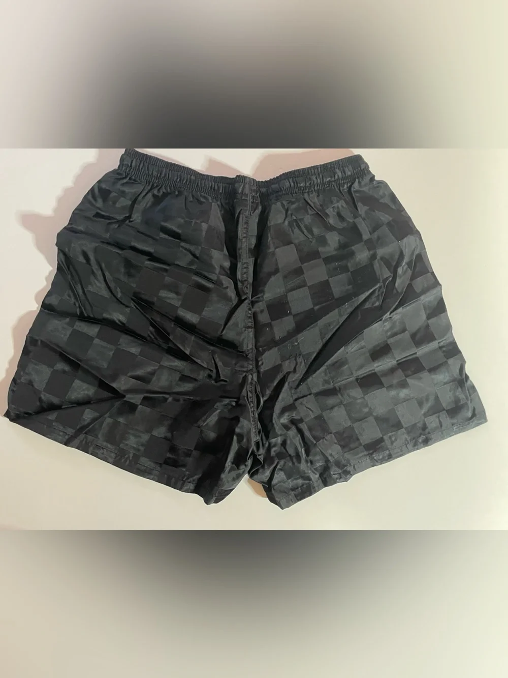 Umbro Kids Black Athletic Shorts with Gray T-Shirt and socks